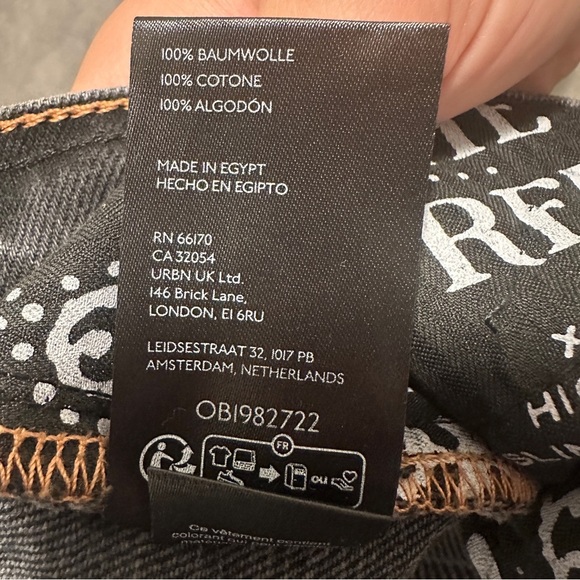 Free People We The Free Xena Slim Straight Jeans in Dark Night Size 32 Women’s - Picture 15 of 16